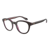 Giorgio Armani AR7256 6088 Top Brown/Transparent Pink Demo Lens szemüveg