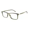 Giorgio Armani AR7261 6168 Matt Stripped Green Demo Lens szemüveg