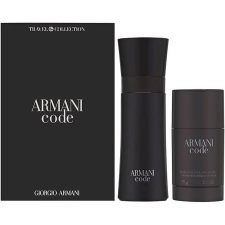 Giorgio Armani Black Code 2023, SET: edt 125ml + Deo stick 75g kozmetikai ajándékcsomag