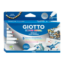 Giotto Dekorfilc giotto metál 5db-os készlet filctoll, marker