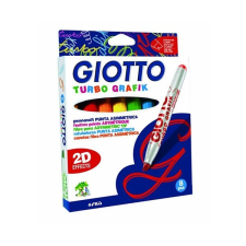 Giotto Filctoll GIOTTO Turbo Grafik 2 dimenziós 8db-os készlet filctoll, marker