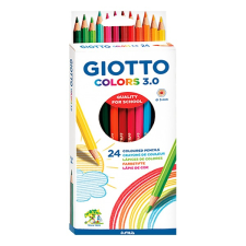 Giotto Színes ceruza giotto colors 3.0 hatszögletű 24 db/készlet 2767 00 színes ceruza