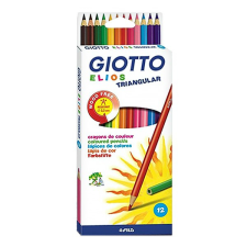 Giotto Színes ceruza giotto elios wood free háromszögletű 12 darabos 275800 színes ceruza