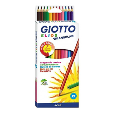 Giotto Színes ceruza giotto elios wood free háromszöglet&#369; 12 db/készlet 275800 színes ceruza