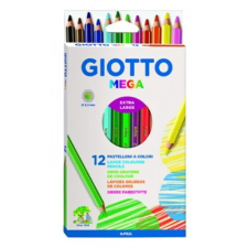 Giotto Színes ceruza GIOTTO mega jumbo 12 db/készlet színes ceruza