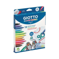 Giotto Textilmarker GIOTTO 12 db/készlet filctoll, marker
