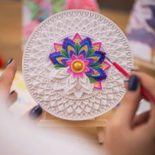  Gipsz festő - Mandala kreatív és készségfejlesztő