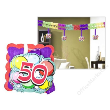 . Girland, 400x12x12 cm, 50. születésnap (PTFA1000450) ajándéktárgy