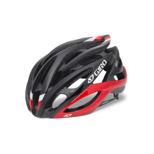 Giro Atmos bukósisak, unisex, L-es (59-63 cm), piros-fekete kerékpáros sisak