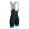 GIST Climber rövid kantáros kerékpáros nadrág, 3D betéttel, fekete, kék szegéllyel, M méret – 5114 GIST Bicikli alkatrészek Kerékpáros ruházat Kerékpáros ruházati kiegészítők