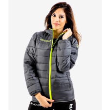 Givova Olanda Unisex kabát szürke-sárga fluo 2319 2XS férfi kabát, dzseki
