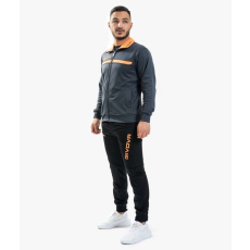  Givova One Full Zip melegítő szett unisex szürke-narancs fluo 2328 M