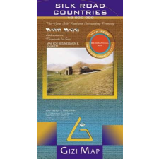 Gizi Map A Selyemút országai domborzati térkép - Gizimap térkép