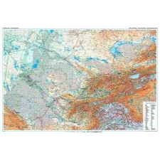 Gizi Map Central Asia autós falitérkép Gizi Map 1:1 750 000 térkép