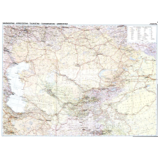 Gizi Map Kazahsztán politikai falitérkép Gizi Map 1:3 000 000 térkép