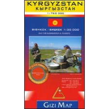 Gizi Map Kirgizisztán térkép - Gizimap térkép