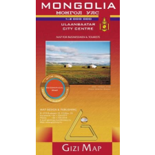 Gizi Map Mongólia domborzati térkép - Gizimap térkép