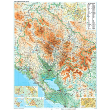 Gizi Map Montenegro falitérkép Gizi Map 1:250 000 térkép