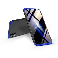 GKK GK0279 360 Full Protection 3in1 iPhone XS Max fekete/kék hátlap tok és táska