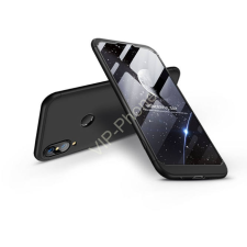 GKK Huawei P20 Lite hátlap - GKK 360 Full Protection 3in1 - fekete tok és táska