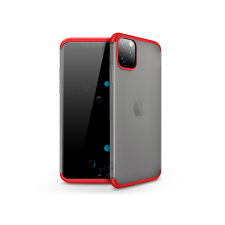 GKK Matte 360 Full Protection 3in1 Apple iPhone 11 Pro Hátlap Tok - Piros/matt átlátszó tok és táska