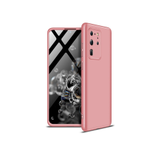 GKK Samsung G988F Galaxy S20 Ultra hátlap - GKK 360 Full Protection 3in1 - rose gold tok és táska