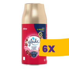 GLADE automata légfrissítő utántöltő Zamatos Cseresznye & Bazsarózsa 269ml (Karton - 6 db) tisztító- és takarítószer, higiénia