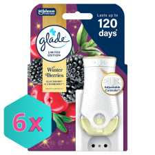  Glade elektromos légfrissítő készülék+utántöltő 20ml Winter Berries KARTON - 6 db tisztító- és takarítószer, higiénia