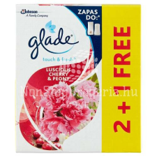 GLADE Glade® Touch&amp;Fresh utántöltő 10 ml 2+1 Zamatos cseresznye és bazsarózsa tisztító- és takarítószer, higiénia