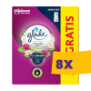 GLADE Touch&amp;Fresh Japánkert légfrissítő utántöltő 30ml 3db-os (Karton - 8 csomag)