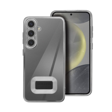 Glam Xiaomi Redmi A3 4G hátlap tok kameravédő peremmel, ezüst tok és táska