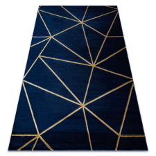 GLAMOUR Kizárólagos EMERALD szőnyeg 1013 glamour, elegáns geometriai sötétkék / arany 120x170 cm lakástextília