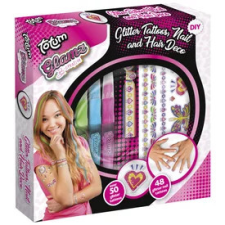  Glamz tetováló, haj- és körömdíszítő készlet kreatív és készségfejlesztő