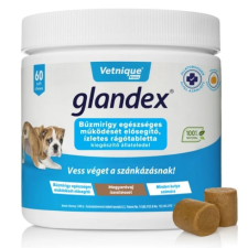 Glandex 240 g 60 db rágótabletta vitamin, táplálékkiegészítő kutyáknak