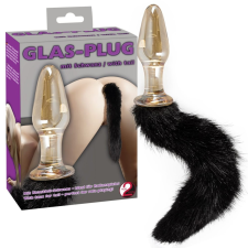  Glass Plug with Tail szexjáték
