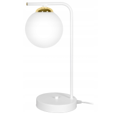 Glimex opál üveg gömb / golyó asztali lámpa 1xE27 LISZ White GLIS0116 világítás