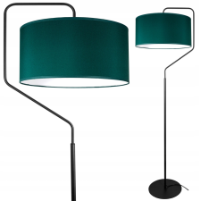 Glimex Zöld állólámpa Ø40cm búrával Glimex Abazur 1xE27 | GA0202 világítás