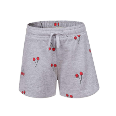 GLO STORY pamut nyári short cseresznye mintás 12 év (152 cm)