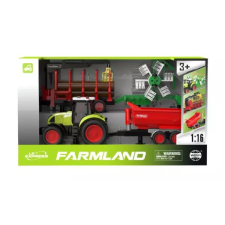 Global Express Far East Ltd. Traktor játékszett fény- és hanghatásokkal, 1:16 autópálya és játékautó