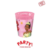 Global Licence Srl 4db újrafelhasználható party pohár 250 ml DISNEY PRINCESS