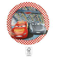 Global Licence Srl 8db papírtányér 20cm Verdák party kellék