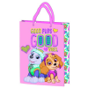 Global Licence Srl Ajándéktasak 23x18x8,5cm, laminált műanyag felülettel - Paw Patrol Pink