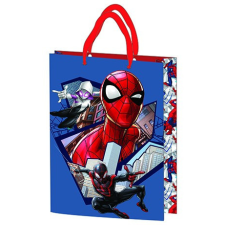 Global Licence Srl Ajándéktasak 23x18x8,5cm, laminált műanyag felülettel - Spiderman party kellék