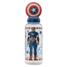 Global Licence Srl Avangers kulacs 3D figurás kupakkal 560 ml BPA mentes konyhai eszköz