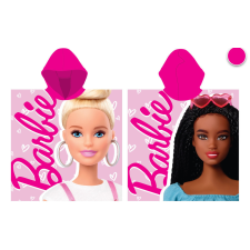 Global Licence Srl Barbie gyorsan száradó poncsó - 55x110 cm lakástextília