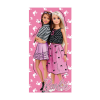 Global Licence Srl Barbie gyorsan száradó strandtörölköző - 70x140 cm
