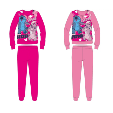 Global Licence Srl Disney Stitch pamut flanel gyerek pizsama - pink - 122
