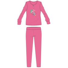 Global Licence Srl Flamingó téli pamut gyerek pizsama - interlock pizsama - rózsaszín - 104 gyerek hálóing, pizsama