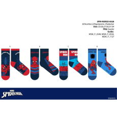 Global Licence Srl Pókember gyerek pamut normál zokni - 4 pár/csomag - 31-34