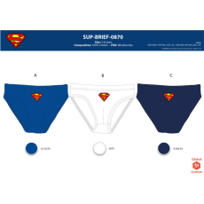 Global Licence Srl Superman kisfiú alsó - 3 darabos pamut alsó - -